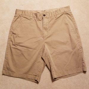 Kakhi flat front short- English Laundry